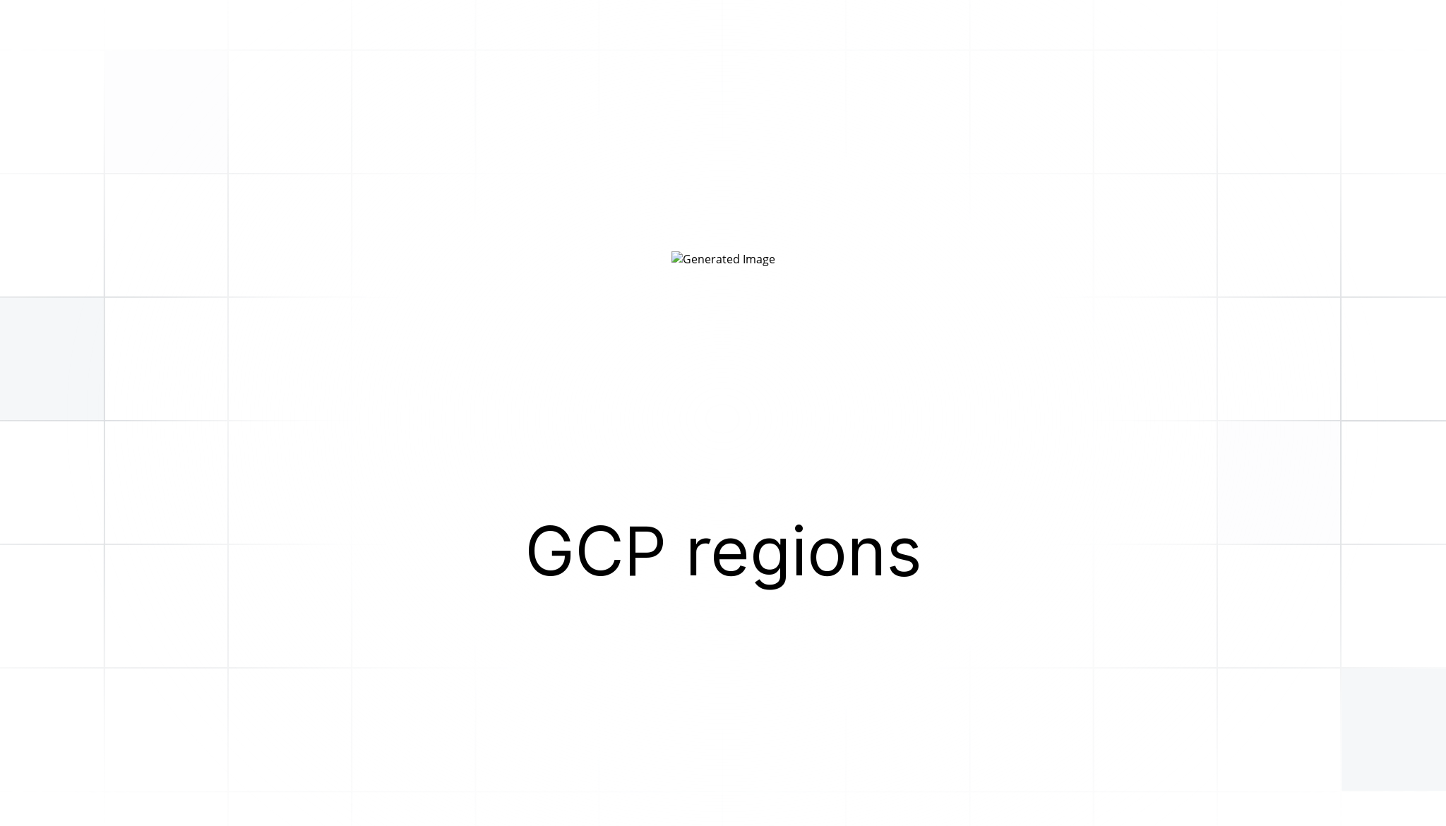 gcp-regions-documentation-planetscale